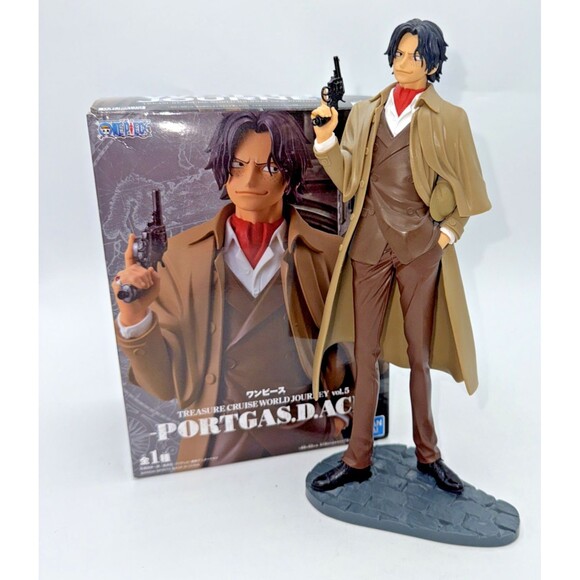 One Piece Portgas D Ace Figure TREASURE CRUISE WORLD JOURNEY Anime Japan - Picture 1 of 13